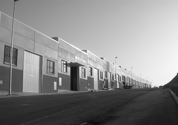 Industrial buildings of the expansion of the industrial zone of Estepona